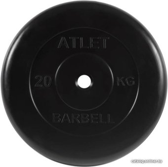 Диск MB Barbell Атлет 26 мм (1x20 кг)