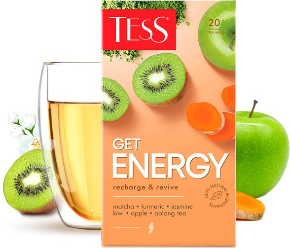 

Улун Tess Get Energy 20 шт
