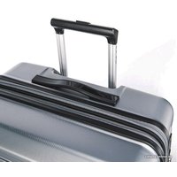 Чемодан-спиннер Verage Crust 17106-2+ 70 см (серебристый)