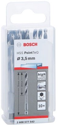 

Набор сверл Bosch 2608577542 (10 шт)