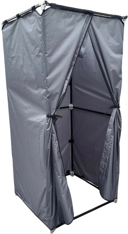 

Душевая кабина для дачи без бака Белфермер аналог Rostok без бака (серый)