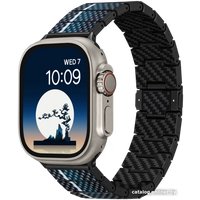 Браслет Pitaka Poetry of Things ChromaCarbon для Apple Watch (38/40/41/42/44/45/49 мм, moon)