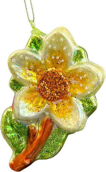 

Елочная игрушка Kurt S. Adler Christmas 2025 Цветок ZCI25222