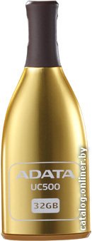 USB Flash ADATA ADATA UC500 Golden 32 Гб (AUC500-32G-RGD)
