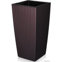 Кашпо Эльфпласт Camellia 594 245х245 мм (венге)