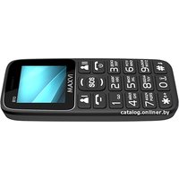 Кнопочный телефон Maxvi B110 (черный)