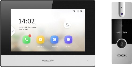 

Комплект видеодомофона Hikvision DS-KIS302-P
