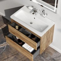  AM.PM Тумба с умывальником Pulse M91-FHX0752OF-WCC0752WG