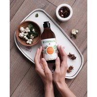  Synergetic Натуральный гель для душа Карамельное яблоко и ваниль 380 мл