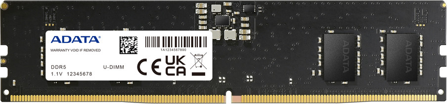 

Оперативная память ADATA 8ГБ DDR5 4800 МГц AD5U48008G-B