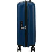 Чемодан-спиннер American Tourister Aerostep Navy Blue 55 см