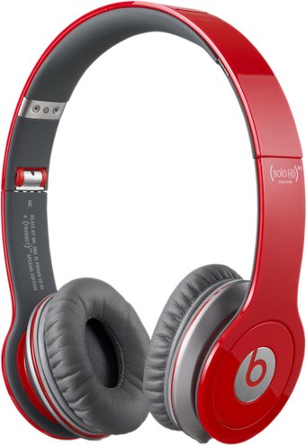 Beats Solo HD red