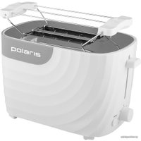 Тостер Polaris PET 0720 (белый/серый)