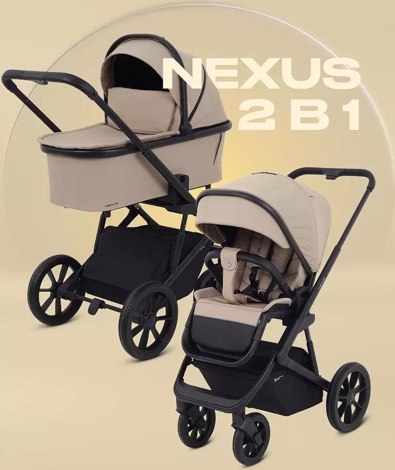 

Универсальная коляска Rant Basic Nexus RA106 (2 в 1, бежевый)
