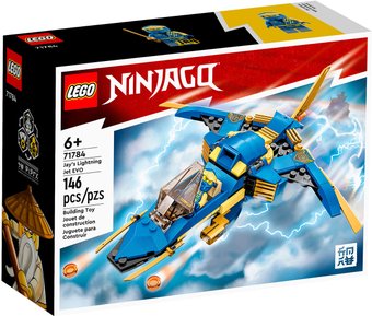 Конструктор LEGO Ninjago 71784 Самолет-молния ЭВО Джея