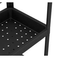 Стеллаж Sheffilton SHT-SS25-4 (черный)