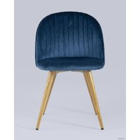 Стул Stool Group Лион Страйпс DC-69030G HLR-63 (велюр голубой)