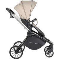 Универсальная коляска Farfello 2в1 Baby shell BS-13 (бежевый/комби рама)