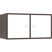 Шкаф распашной MFMaster Прайм-21-1 (венге/белый)