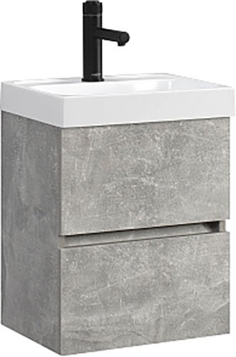 

Belux Тумба под умывальник Бостон НП 40-02 (31, бетон чикаго/светло-серый)