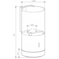 Кухонная вытяжка Schtoff O2 Black (черный)