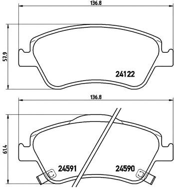 

Brembo P83079