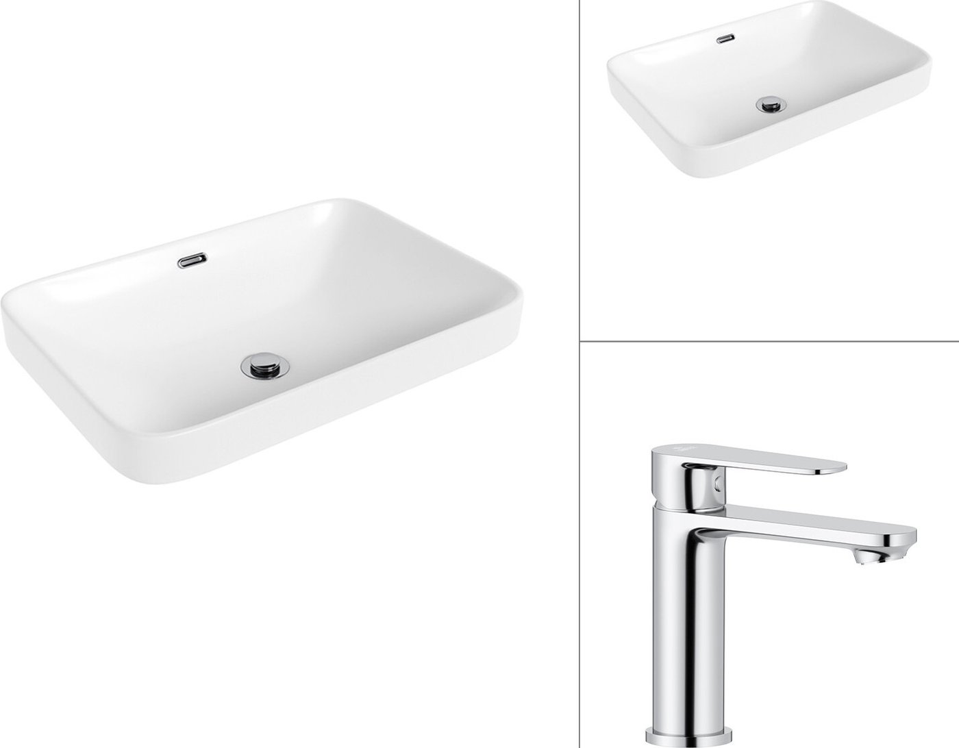 

Умывальник Lauter 21441B + Moon 21СK691C