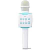 Bluetooth-микрофон Hoco BK5 Cantando (белый/голубой)