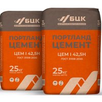 Цемент БЦК Портландцемент ЦЕМ I 42.5Н Д0 2кг