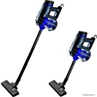 Пылесос Ginzzu VS115 (черный/синий)