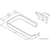 Держатель для туалетной бумаги AM.PM Func A8F34100