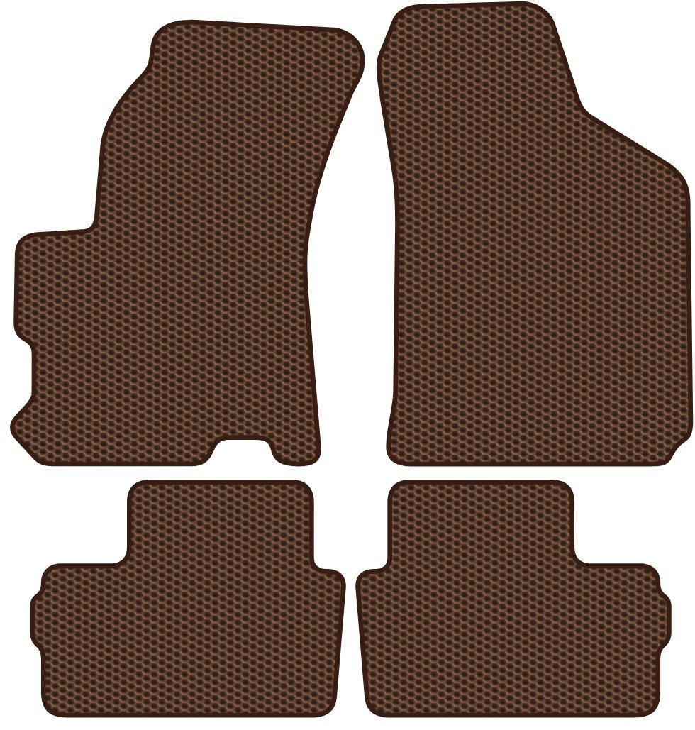 

Комплект ковриков для авто Alicosta Chery indiS S18D (хэтчбек 5 дв) 2011 - 2016 (коричневый, сота)