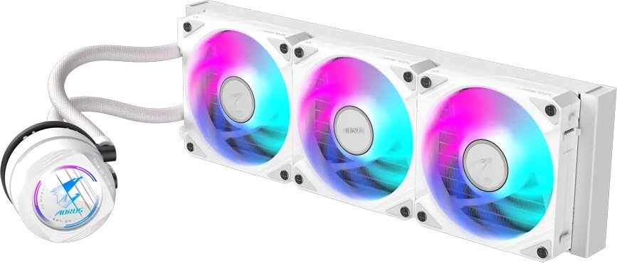 

Система жидкостного охлаждения для процессора Gigabyte Aorus Waterforce II 360 Ice