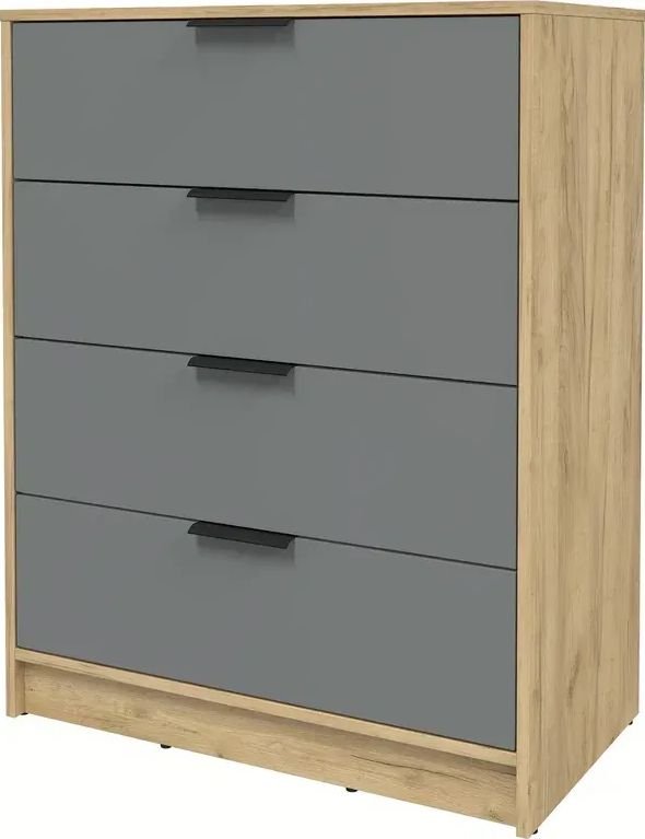 

Комод Интерлиния Концепт КТ-К80 Глосс (дуб золотой/серый)