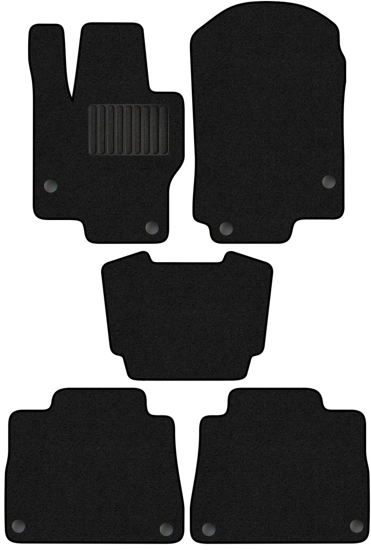 

Комплект ковриков для авто Alicosta Mercedes-Benz GLE II (suv, гибрид / W167) 2018 - Н.В. (ворс)