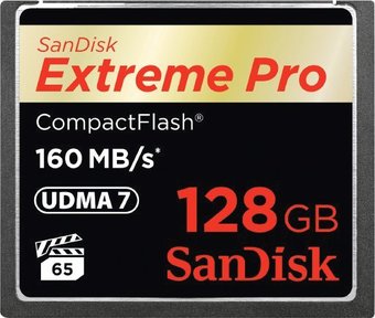 SanDisk Extreme Pro CompactFlash 128GB [SDCFXPS-128G-X46]