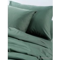 1.5-спальный комплект постельного белья GoodNight Сатин Делюкс 1.5 396389 (олива)