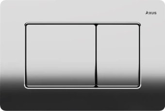 Панель смыва Axus 097LC Slim (хром)