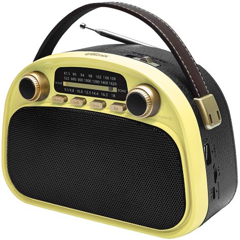 Радиоприемник Ritmix RPR-040 (лимонный)