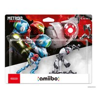 Экшен-фигурка Nintendo Комплект из 2-х Amiibo Самус Аран и E.M.M.I (коллекция Metroid)