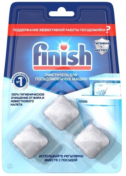 

Очиститель для посудомоечной машины Finish 3 шт