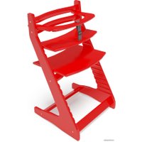 Растущий стул Millwood Вырастайка Eco Prime с ограничителем (красный)