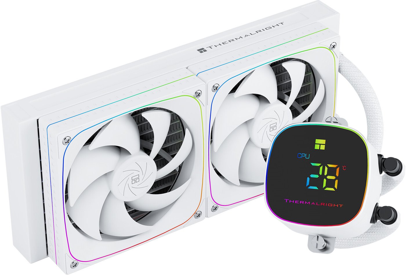 

Система жидкостного охлаждения для процессора Thermalright Frozen Horizon 240 Digital ARGB (белый)