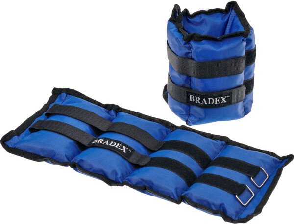 

Комплект утяжелителей Bradex SF 0744 2x2 кг (синий)
