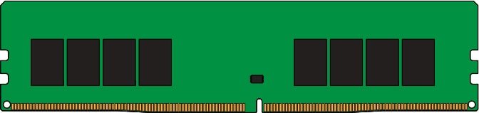 

Оперативная память Kingston ValueRAM 16GB DDR4 PC4-23400 KVR29N21D8/16