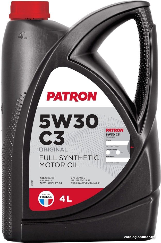 Моторное масло Patron 5W-30 C3 4л