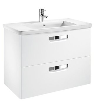 Roca Тумба с умывальником The Gap 80 ZRU9302732 + A327470000