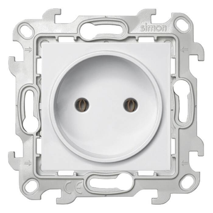

Розетка Simon 2450442-030 (белый)