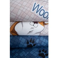 1.5-спальный комплект постельного белья Миланика Френдс 1.5сп подростковый с наволочкой 70x70 (бязь)