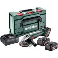 Угловая шлифмашина Metabo W 18 L 9-125 602249960 (с 3-мя АКБ, кейс)